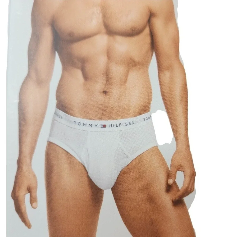 Tommy Hilfiger Classic Cotton Briefs Men's Underwear 4-Pack Size XL
